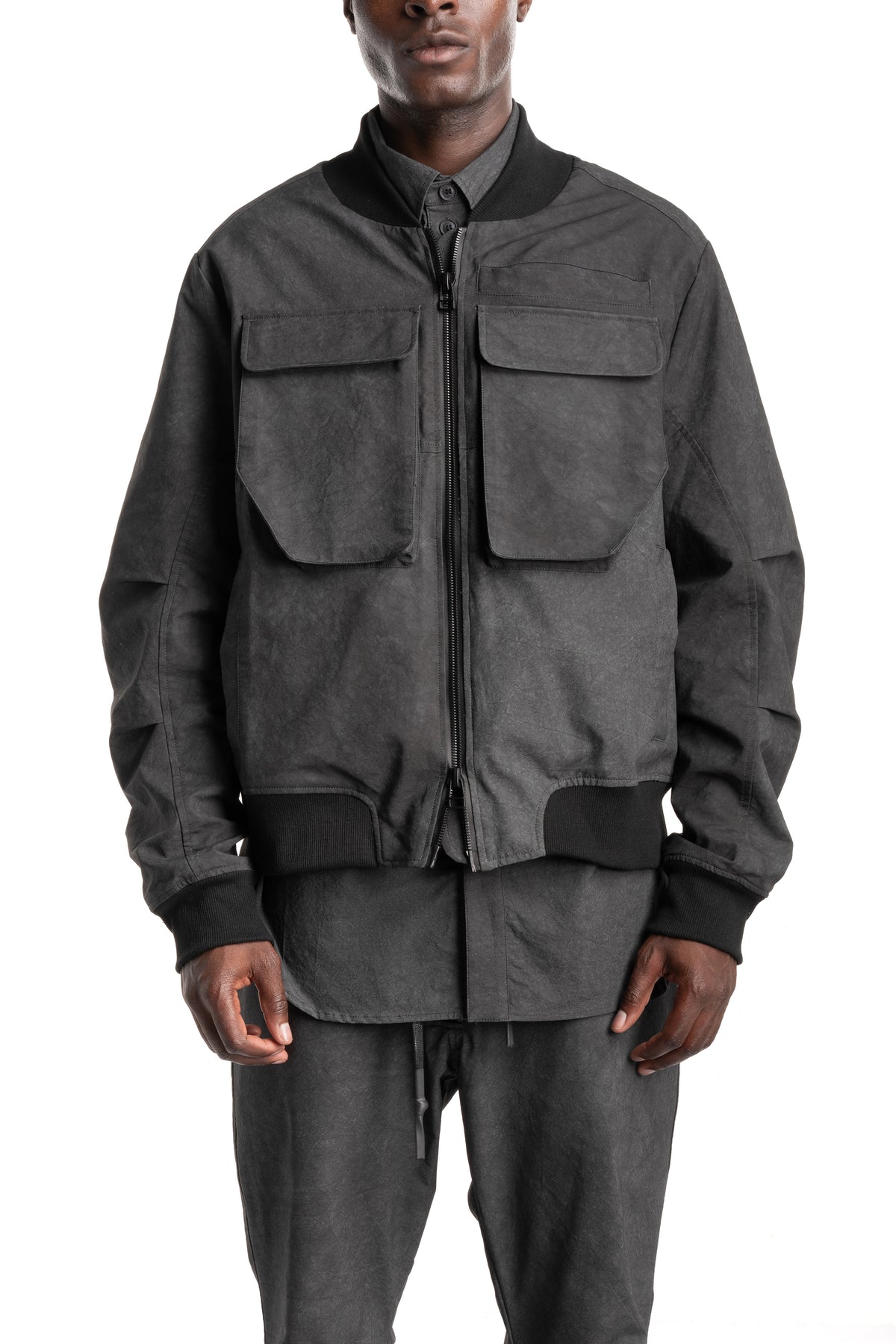 Gall | SS26 - Cargo Drifter Bomber Jacket, 02