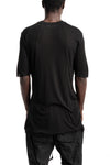 Gall | SS26 - Flow Rib Tee, Black 20