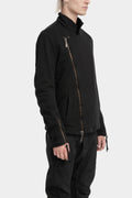 Masnada | AW25 - Cotton sweat biker jacket M3581