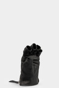 0-Hide | Spiral zip fingerless leather gloves F25G2