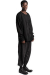 D.Hygen | SS26 - Cotton Low Gauge Knit Cardigan Layered Pullover, ST101-0426S