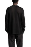 D.Hygen | SS26 - Cotton Low Gauge Knit Cardigan Layered Pullover, ST101-0426S
