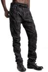 D.Hygen | SS26 - Crust Jacquard Overlock Twist Curve Pants ST107-0226S