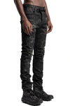 D.Hygen | SS26 - Garment-Dyed Stretch Denim Straight Slim Pants, ST107-0426S