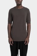 Extended sleeve t-shirt, Night brown
