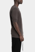 Extended sleeve t-shirt, Night brown