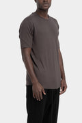 Thom Krom | AW25 - Soft viscose t-shirt, Night brown MTS890