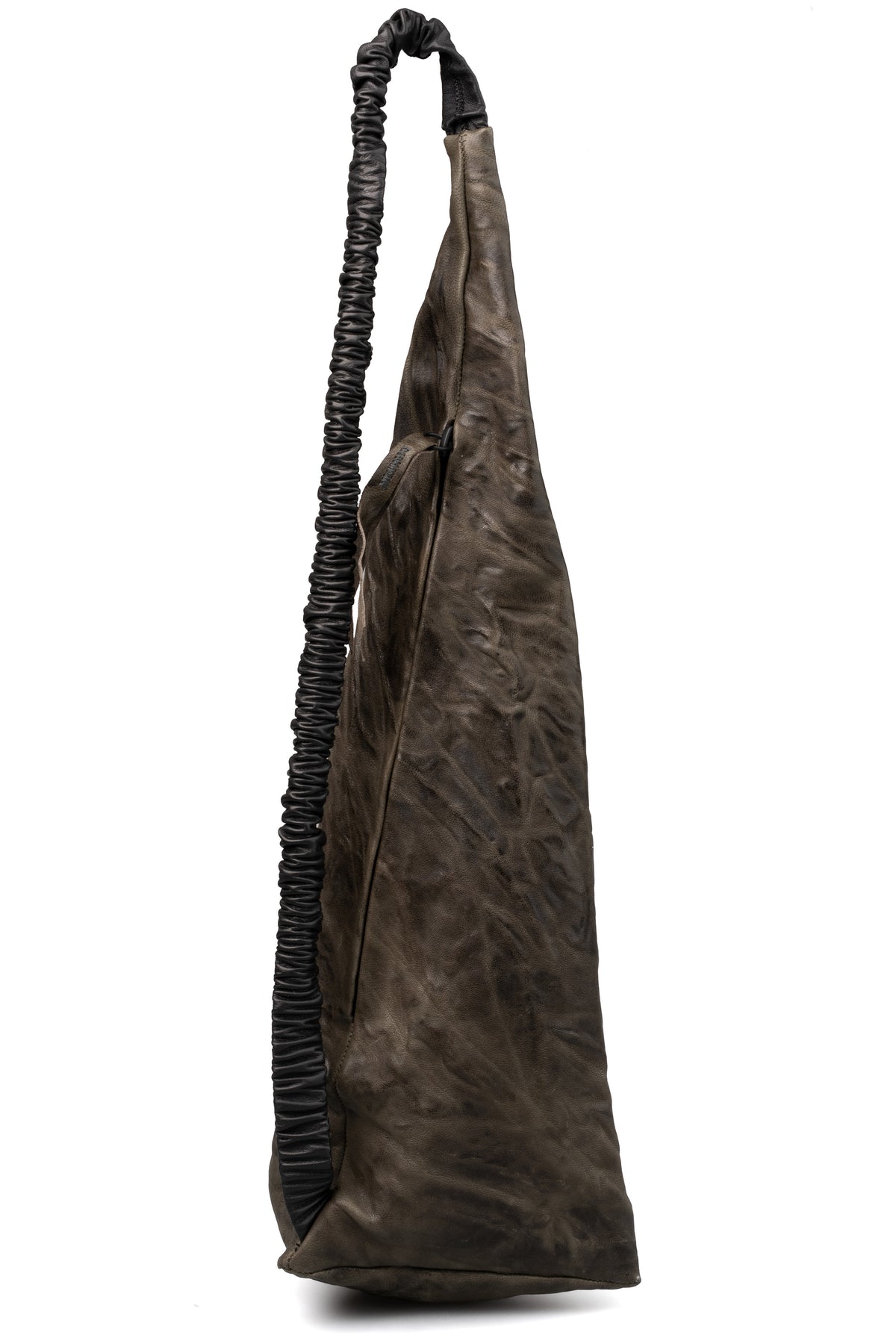 Isaac Sellam | SS26 - Pyramide leather pouch | COCO KAKI