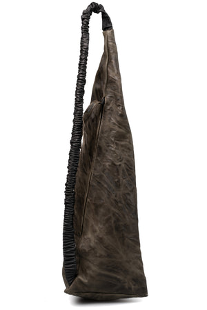 Isaac Sellam | SS26 - Pyramide leather pouch | COCO KAKI