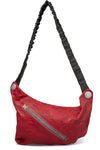 Crossbody leather bag, Red
