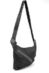 Crossbody leather bag, Plomb