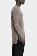 La Haine Inside Us | AW25 - Modal long sleeve tee, Mud M1151