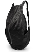 Large leather backpack