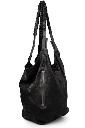 Isaac Sellam | Large Crossbody Double Strap leather bag ESCROC