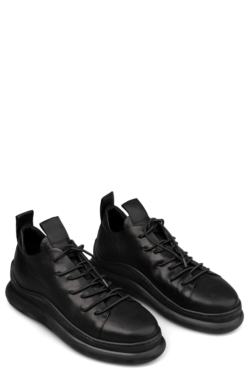 Low laced leather sneakers | SPORTING HERO