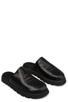 Leather slip on