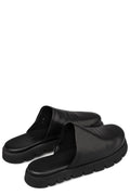 Leather slip on