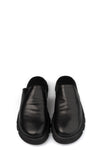 Leather slip on
