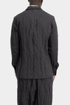 Marc Point | AW25 - Crinkled wool blend jacket - GS54