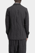 Marc Point | AW25 - Crinkled wool blend jacket - GS54