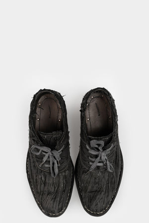 Botta-S | Layered waxed leather derbies