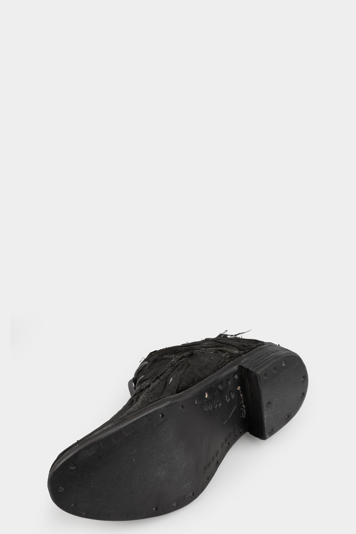 Botta-S | Layered waxed leather derbies