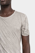 MD75 | AW25 - Lightweight double layer t-shirt, Perl dissolve MD12157