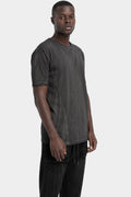 MD75 | AW25 - Scar-stitch cotton t-shirt, antra dissolve MD12153