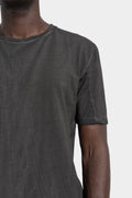 MD75 | AW25 - Scar-stitch cotton t-shirt, antra dissolve MD12153