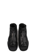 Open toe leather sandals