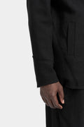 La Haine Inside Us | AW25 - Single button wool blend blazer M1146