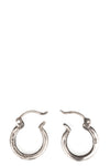 Silver earrings