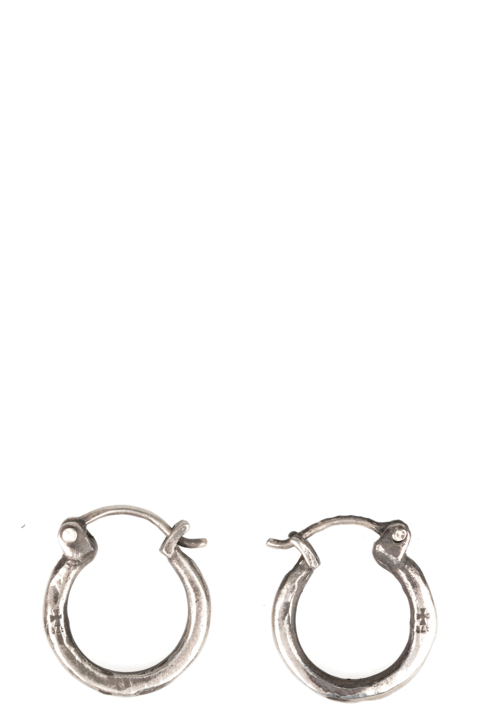 Silver earrings
