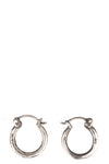 Silver earrings