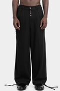 La Haine Inside Us | AW25 - Straight cut wool pants M1145