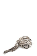 Stack tassel ring