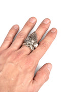 Stack tassel ring