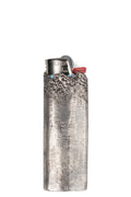 Textured silver lighter case