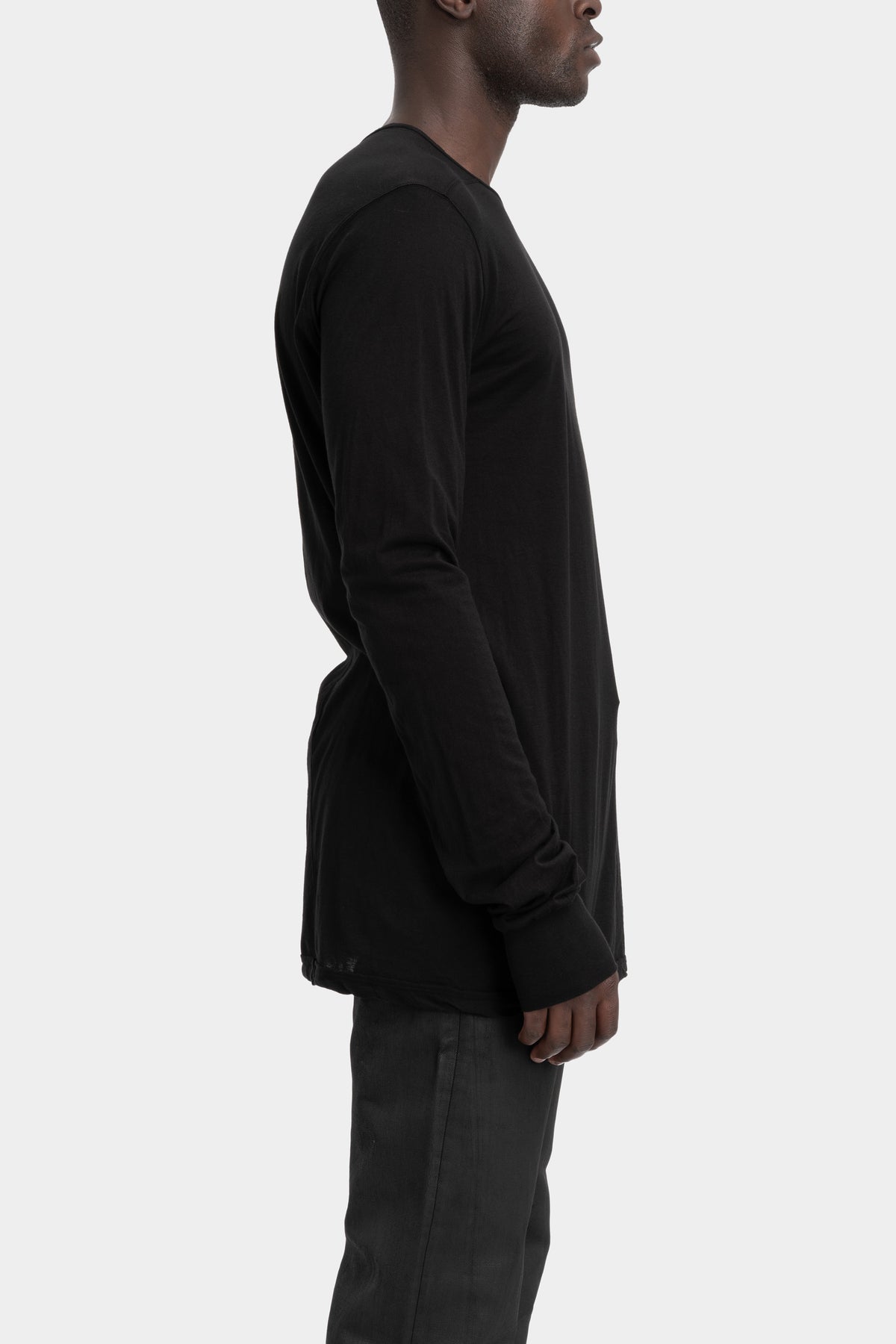 Rick Owens DRKSHDW | AW25 CONCORDIANS - Lightweight Level long-sleeve T-Shirt | DU02E7260 BH