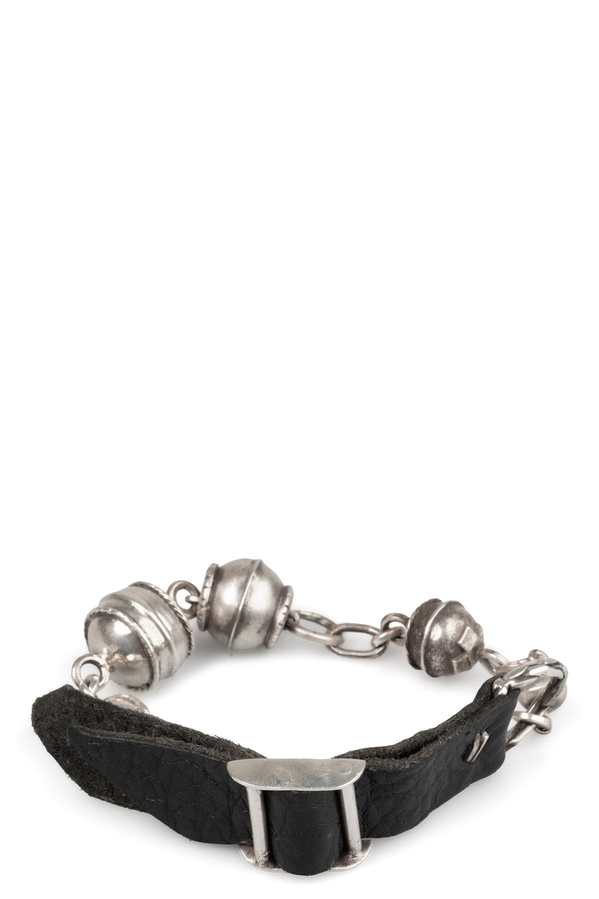 Certain Pace | Chunky silver bead bracelet, cp-br-004.2