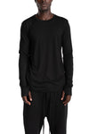 Longsleeve Shirt, Black