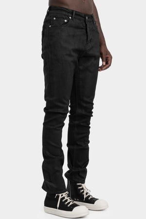 Rick Owens DRKSHDW | AW25 - Detroit cut jeans, waxed DU02E7366 SBW