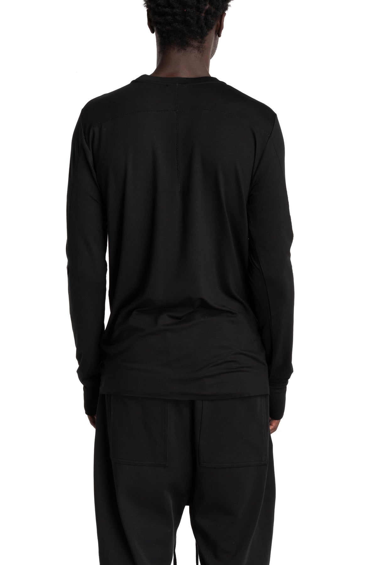 Thom Krom | AW26 - Longsleeve Shirt, Black MTS970