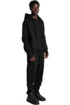 Hooded Zip Jacket, Black