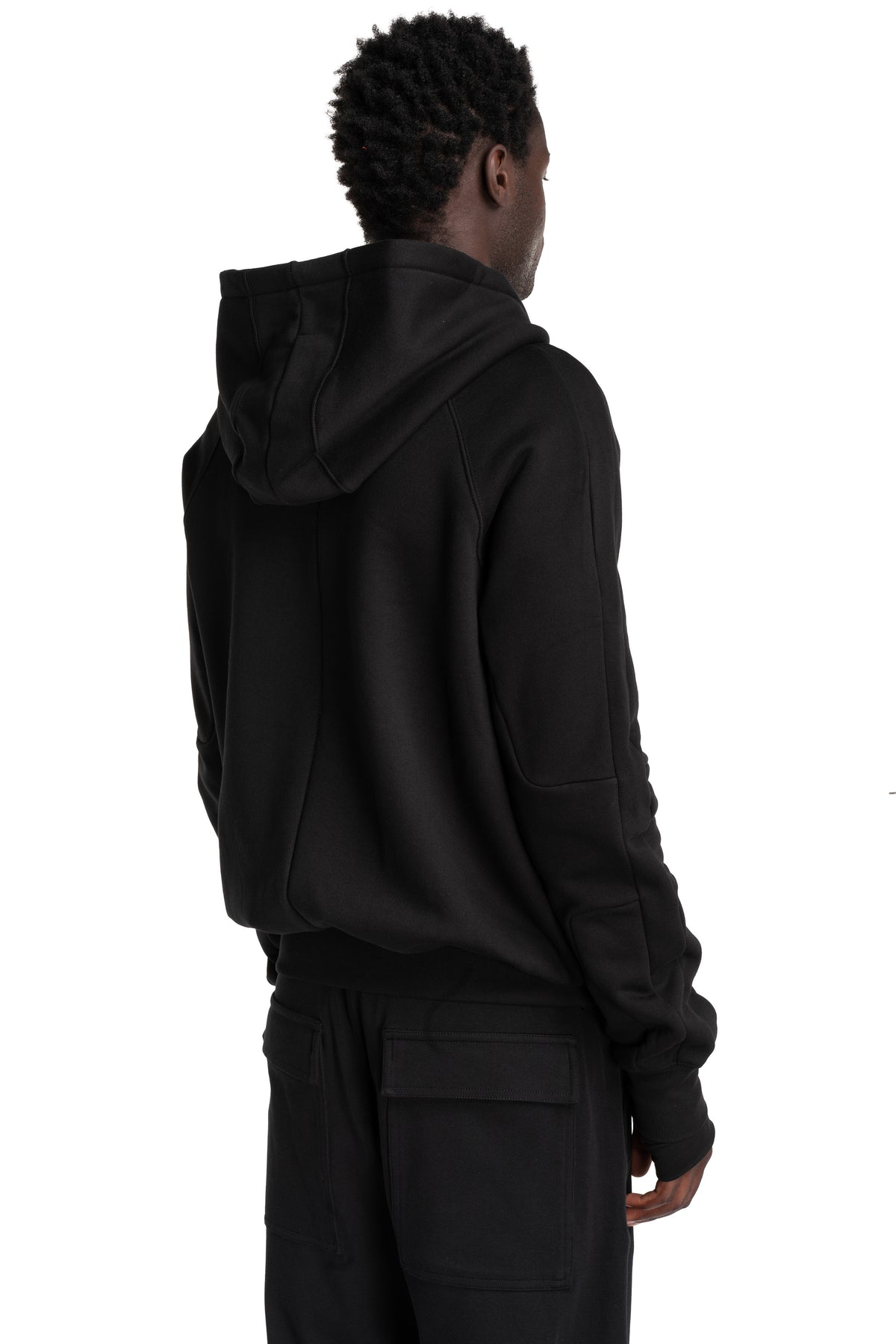 Thom Krom | AW26 - Hooded Zip Jacket, Black MSJ711