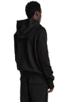 Hooded Zip Jacket, Black