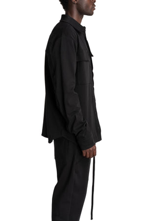 Thom Krom | AW26 - Jersey Shirt, Black MH183