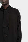 Y's Yohji Yamamoto | AW25 - Shawl blouse ML-B04-201