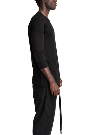Thom Krom | AW26 - Round Neck T-Shirt, Black MTS978