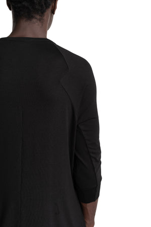 Thom Krom | AW26 - Round Neck T-Shirt, Black MTS978